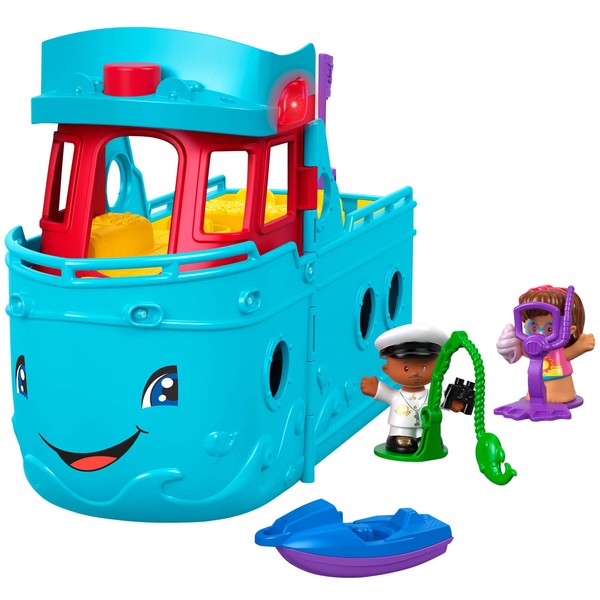 Fisher-Price Little People Travel Together Friend Ship, Multicolor