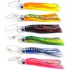 ANCLLO 6pcs Tuna Mahi Dolphin Durado Wahoo Octopus Fishing Lures