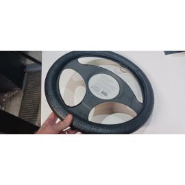 Autocraft Auto-craft Black Performance grip Steering Wheel Cover Fits up to 15 inch  vinyl