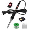 Soldering Iron Kit, 60W 110V Soldering Irons, Adjustable Temperature Soldering