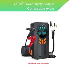 eeTao 5V USBC Charger for WNDFLV JN-088D JN088D Tire Inflator Portable Air Compressor Rechargeable DC5V USB Type C Replacement Power Supply Adapter Cable Cord