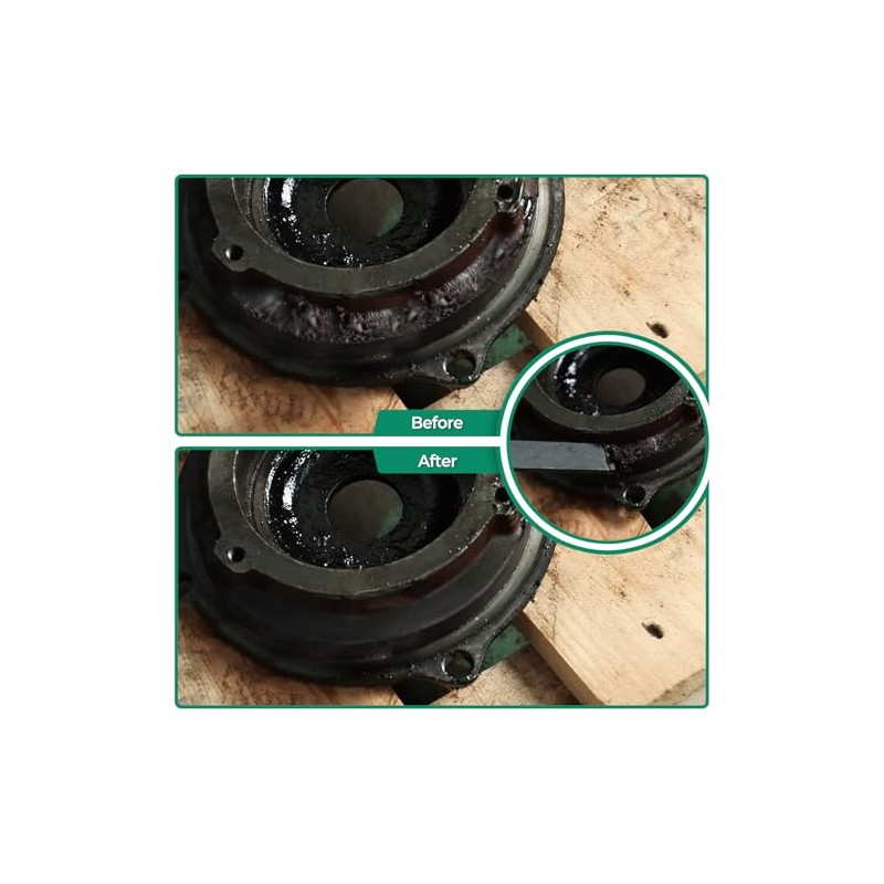 2PCS Carbide Scraper Set(1-1/4 inch & 5/8 inch),Super Gasket Scraper