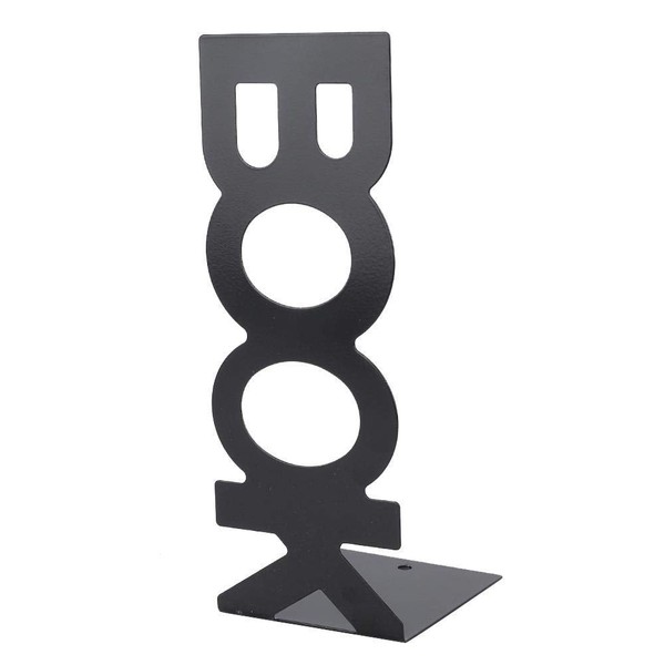 1 Pair Bookend Standing, Office Supplies, Metal Bookend Shelf Organisers,