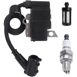 ZAMDOE 1139 400 1307 Ignition Coil Compatible for Stihl MS171 MS181 MS181C MS211 MS211C Chainsaw, Replace 1139-400-1307, with Spark Plug Fuel Fuel Finter