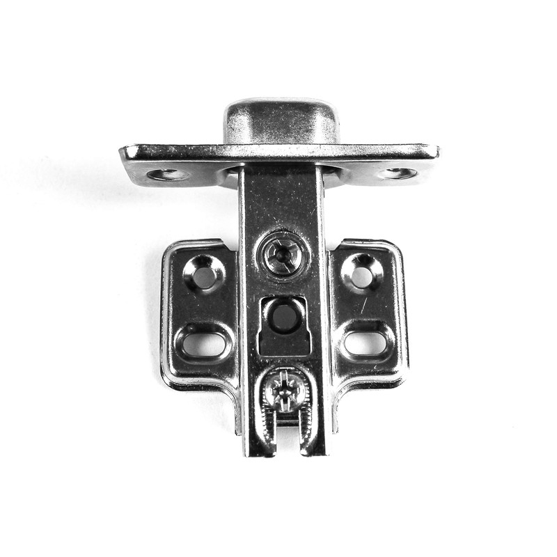 Berta (20 Pieces) Full Overlay Frameless European Hinges, 105 Degree