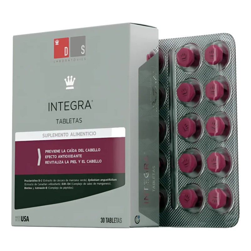 Integra Suplemento Anti Caida Cabello Tabletas Sabor