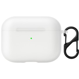 FINON AirPods Pro 2 ケース AirPods Pro 第2世代 イヤホンケース ストラップ おしゃれ シンプル クリアケース (マットクリア)