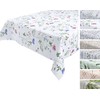 BEAUTEX Oilcloth Tablecloth, Wipe-Clean Tablecloth, Round, Oval Square, Choice of