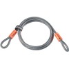 Kryptonite Cable Lock KryptoFlex Looped Cables, Black, grey, 220 cm.