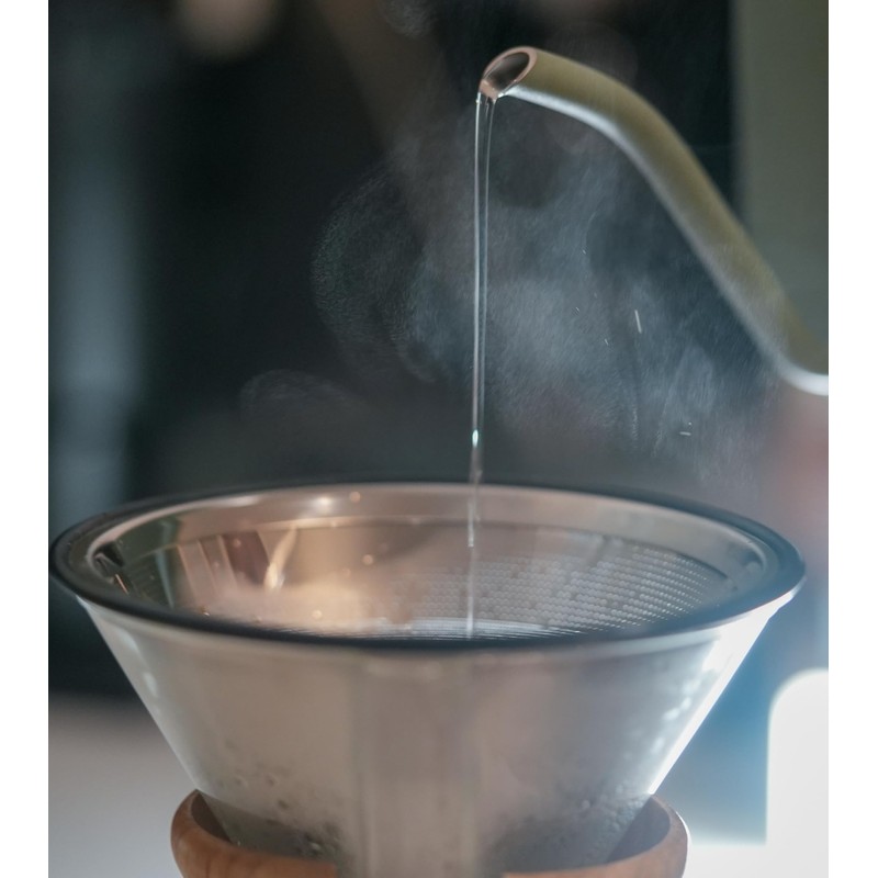 Quell Reusable Stainless Steel Coffee Filter for Chemex – Perfect