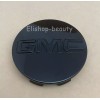 Replacement GMC 4Pc Gloss Black Center Wheel Center Hub Caps