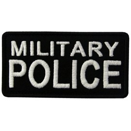 Military Police Glow-in-the-Dark Embroidered Velcro Patch