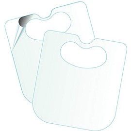 Slit Lamp Breath Shield Sneeze Protector Cough Guard, Ergonomic Style, PETG Polycarbonate Non-Fragile Flexible, Made in USA, Pack of 2