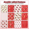 Feivando 24 Sheets Ladybug Scrapbook Paper 12'' × 12'' Double-Sided