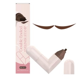 Winged Eye End Stamp,Double-Tip Women Makeup Eye End Wing Stamp | Precise Stencil Daily Quick-Drying Cosmetics Waterproof for Beginners, Professionals