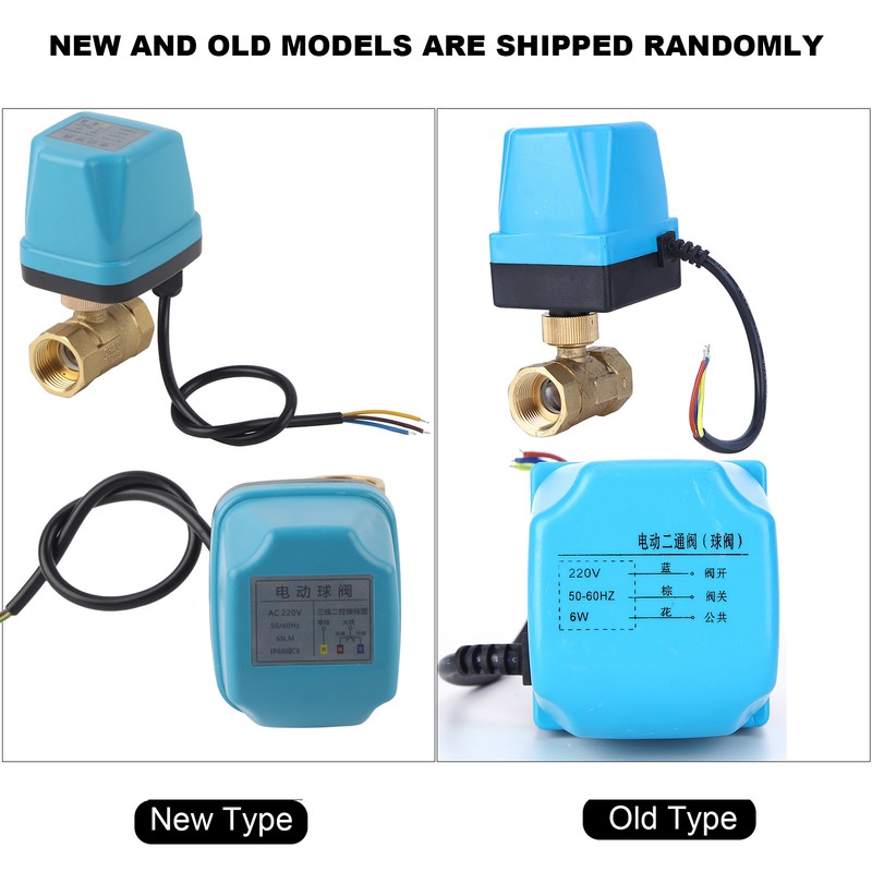 Electric Ball Valve 2‑Way 3‑Wire 2‑Control IP68 Protection Synchronous Motor