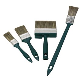 4-Part Glaze Brush Set Flat Brushes Flat Paint Brushes Radiator Brush