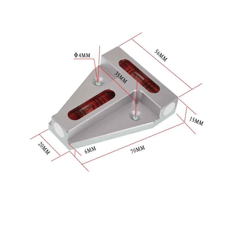 High precision aluminum alloy T-shaped level platform can be used.