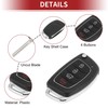 ACROPIX TQ8RKE4F16 433MHz Keyless Entry Remote Key Fob for Hyundai