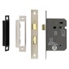 Decoranddecor Bathroom Mortice Lock - 2.5inch / 64mm - Satin