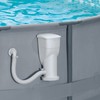 Funsicle SkimmerPlus 1000 GPH 2-in-1 Filter Pump and Skimmer System