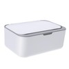 KONTONTY Wet Dry Tissue Box Holder Safe Non-Slip Material Perfect