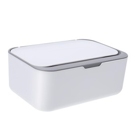 KONTONTY Wet Dry Tissue Box Holder Safe Non-Slip Material Perfect for Car Bathroom