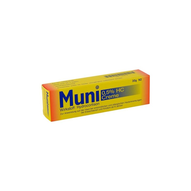 MUNI 0.5% HC Cream 30 g