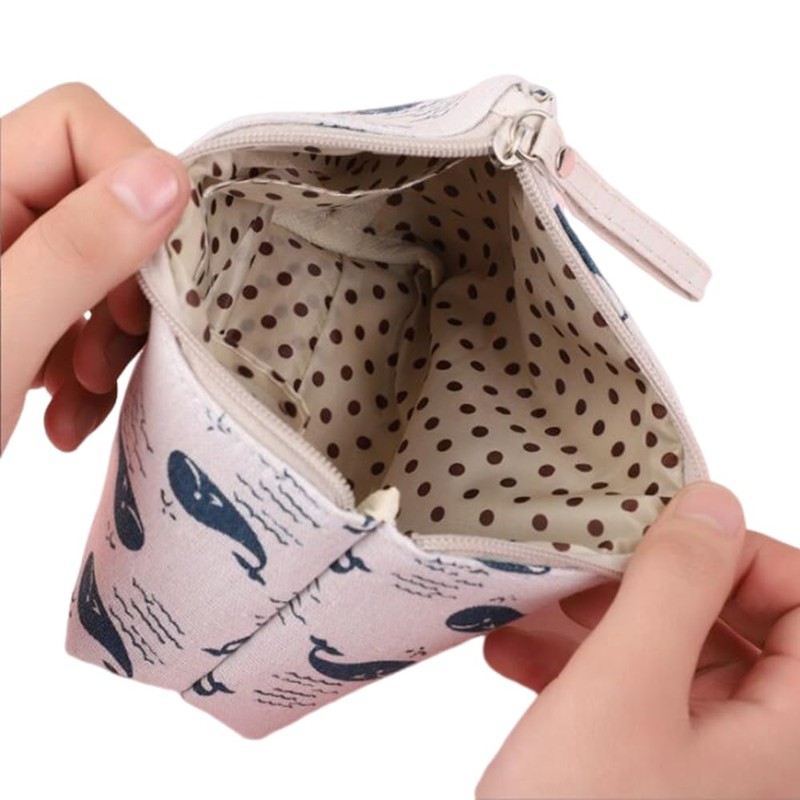 GOODCHI Makeup Pouch, Lightweight, Compact, Large Capacity, Storage Pouch, Cute,