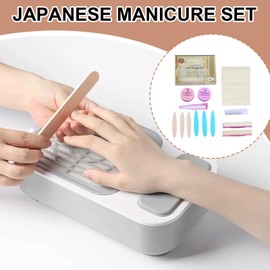 Nail Buffer Kit - Manicure Strengthener - Fingernail Polisher Buffer Cream Care Tools for Women Salon Home Manicure Enhancement