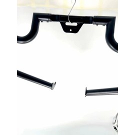 Fits Harley Davidson Softail Slim Low Rider Street NEW Black Harley Softail Engine Guard BAR Street Bob Fat Boy Low Rider 49000141