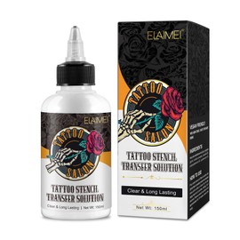Tattoo Stencil Transfer Gel Tattoo Transfer Cream Gel Tattoo Transfer Cream Tattoo Stencil Accessories Cream for Tattoo Stencil for Reinforced Tattoo Colours 150 ml
