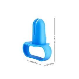 4 Pcs Balloons Knot Tying Tool Balloons Knotter Accessory for Party Wedding Decor, Blue