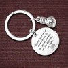 Nfyxcaz Fitness Keyring Fitness Instructor Appreciation Gift Thank You Gift