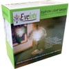 Evelots Ceiling Clip-on Light Bulb Shade-Lamp-Dome-Diamond Cut-Acrylic-Set/2