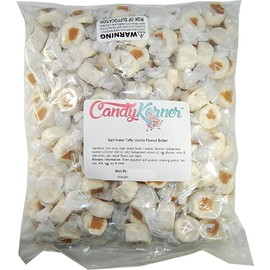 Salt Water Taffy Vanilla Peanut Butter Flavored 1 Pound (16 Oz)