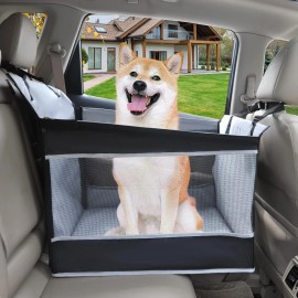 Unbranded Dog Car Seats for Large Dog Pet Car Booster Seat Travel Carrier Cage Bag Folding