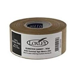 Loxley Ashgate Künstlerleinwand, Künstler-Zeichenblock Gummi-Band-Schriftband, 36 mm x 54 m