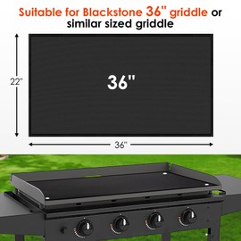 Ligebul Silicone Griddle Mat for Blackstone 36 Inch Grill Mat, Griddle Buddy Mat for Blackstone Griddle Mat Silicone Protective Griddle Accessories