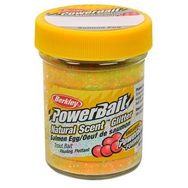 Berkley Unisex-Erwachsene Fishing Gear PowerBait Forellenköder, natürlicher Glitzer, Regenbogen, 4,5 g, Regenbogenfarben, 1-4/5 oz