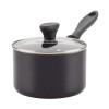 Farberware Reliance 2qt Aluminum Nonstick Covered Saucepan Cookware Pot -
