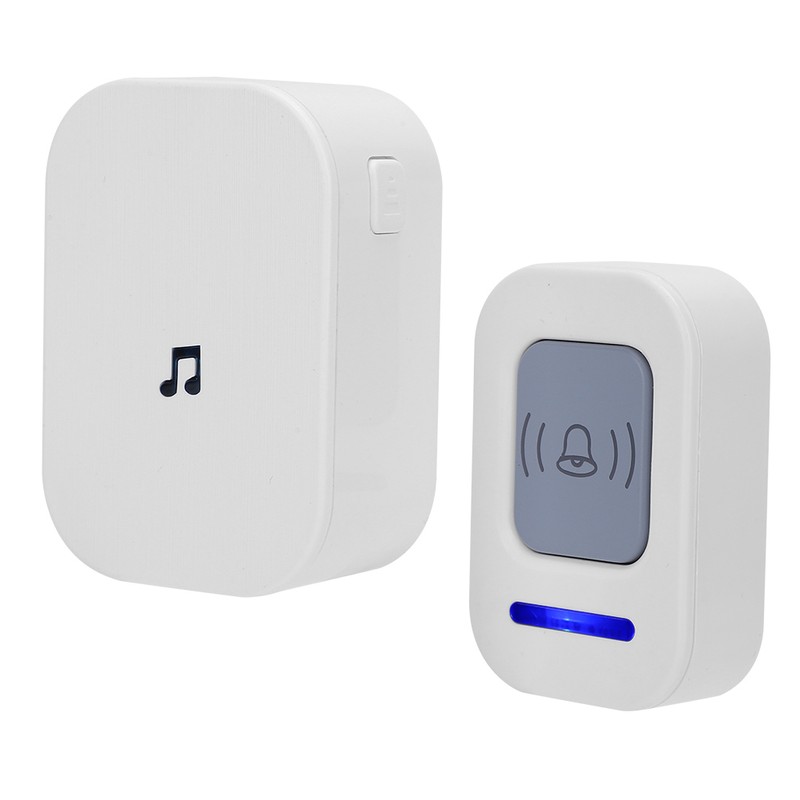 Wireless Intelligent Doorbell Remote 918.6ft Range Waterproof Door Chimes