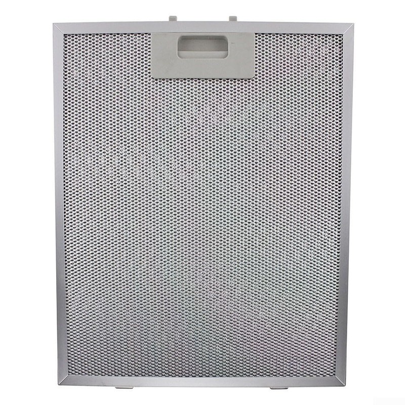Stainless Steel Vent Filter Silver 300 x 246 x 9mm