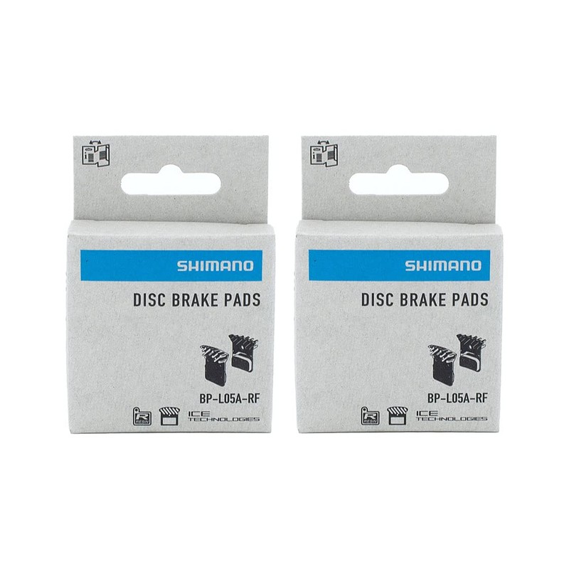 Set of 2 Shimano disc brake pads L05A resin with