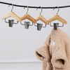 Ximimark 3PCS Solid Wood Mini Hanger for Pet Clothes Dog