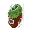 Sloth Trunk Holes Toys for Dog Squeaky Plush Toys Hide