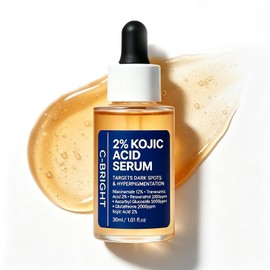 2% Ácido Kójico Serum 30ml, Sérum Iluminador con Niacinamida y Ácido Tranexámico, para Aclarar Manchas, Uniformizar el Tono y Mejorar la Textura de la