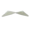 SHLPDFM 2 PCS/SET Clear Side Indicator Repeater Light Lamp Lens