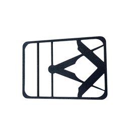 Generic Masonic Jewel/Medal Holder - Black Blazer Pocket Size - 4x6x6 Inches - Hanging - Plastic - Classic - Formal Events