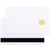 10 Pack SLE4442 Chip Blank Credit Cards with 2 Track